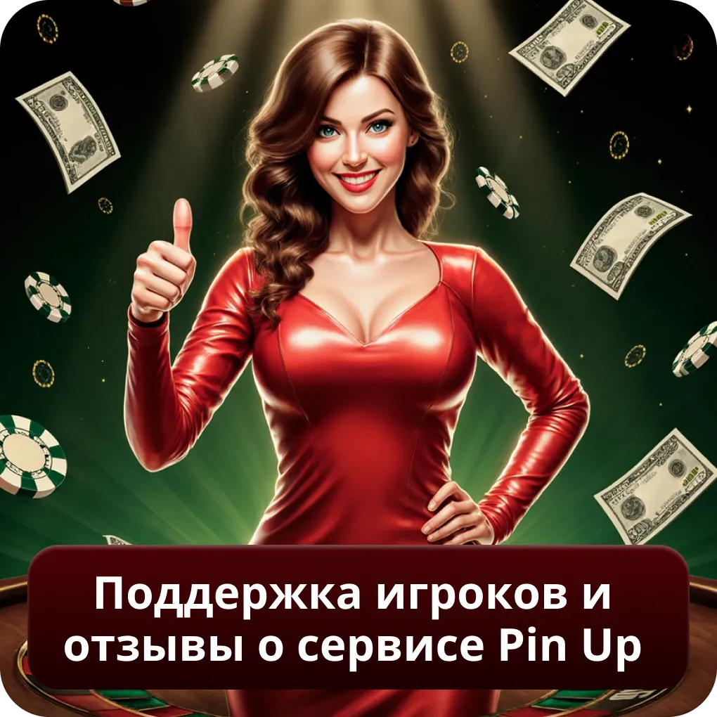 Служба поддержки казино Pin Up